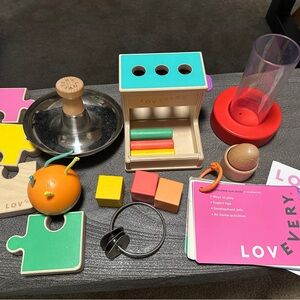 Lovevery Wooden Montessori Baby Play Toys Bundle